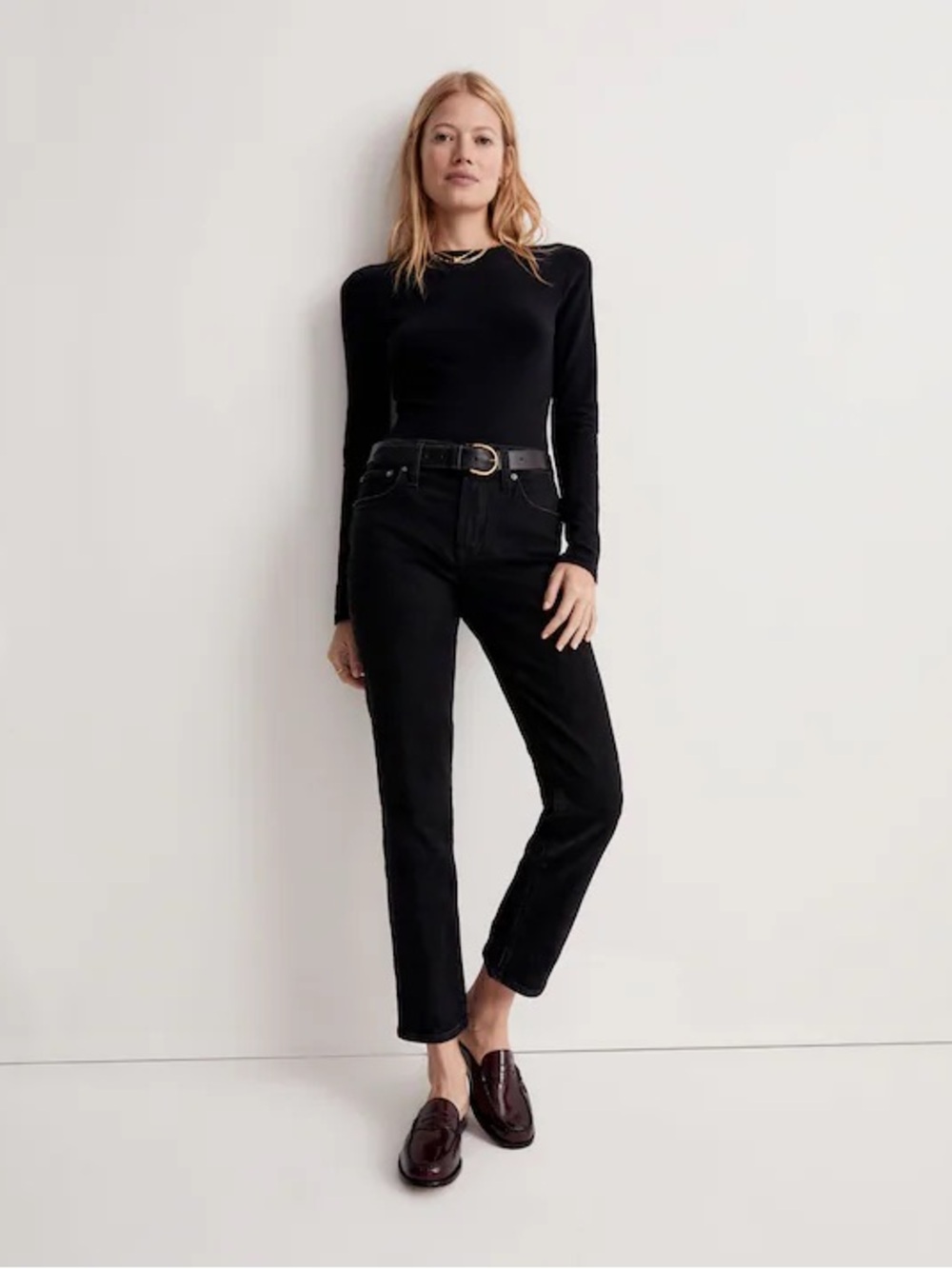Madewell Women's Mid-rise Perfect Vintage Jeans in Black